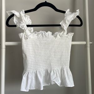 Hill House - Paz Top White XS